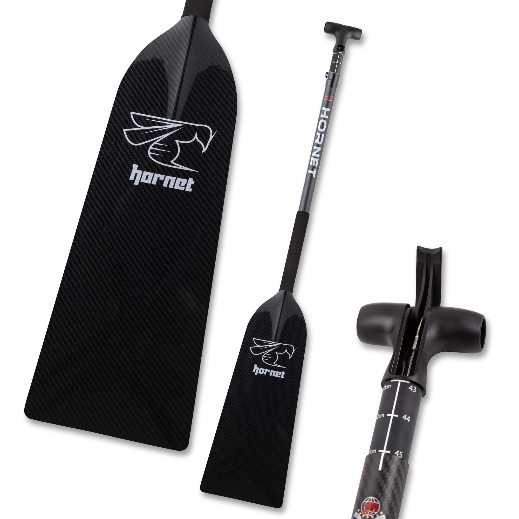 Boat Back Paddle Black Glossy X0 Dragon Boat Paddle | Hornet – Hornet Watersports