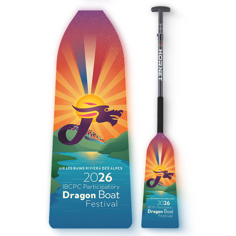 Pre-Order: Official IBCPC Commemorative Paddle Aix-Les-Bains