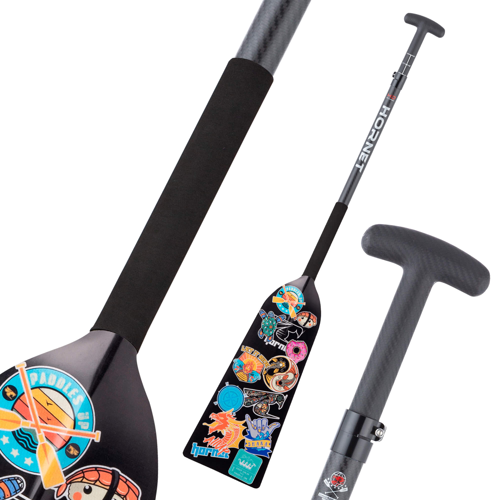 CLEARANCE- Factory Seconds: Sticker Adventure X27 Sting+ Adjustable Dragon Boat Paddle