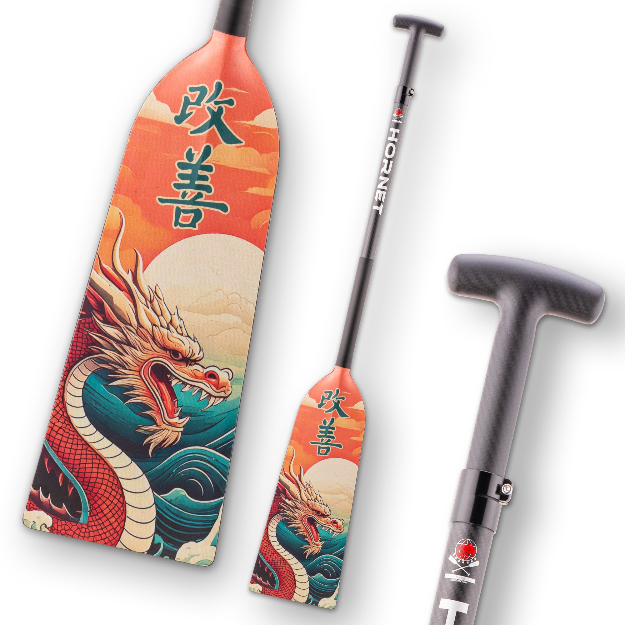 Kaizen II X31 Sting+ Adjustable Dragon Boat Paddle