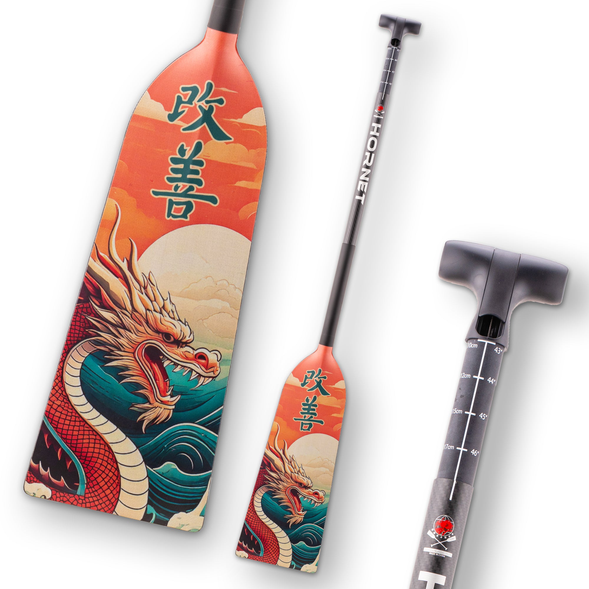 Kaizen II X31 Sting+ Adjustable Dragon Boat Paddle