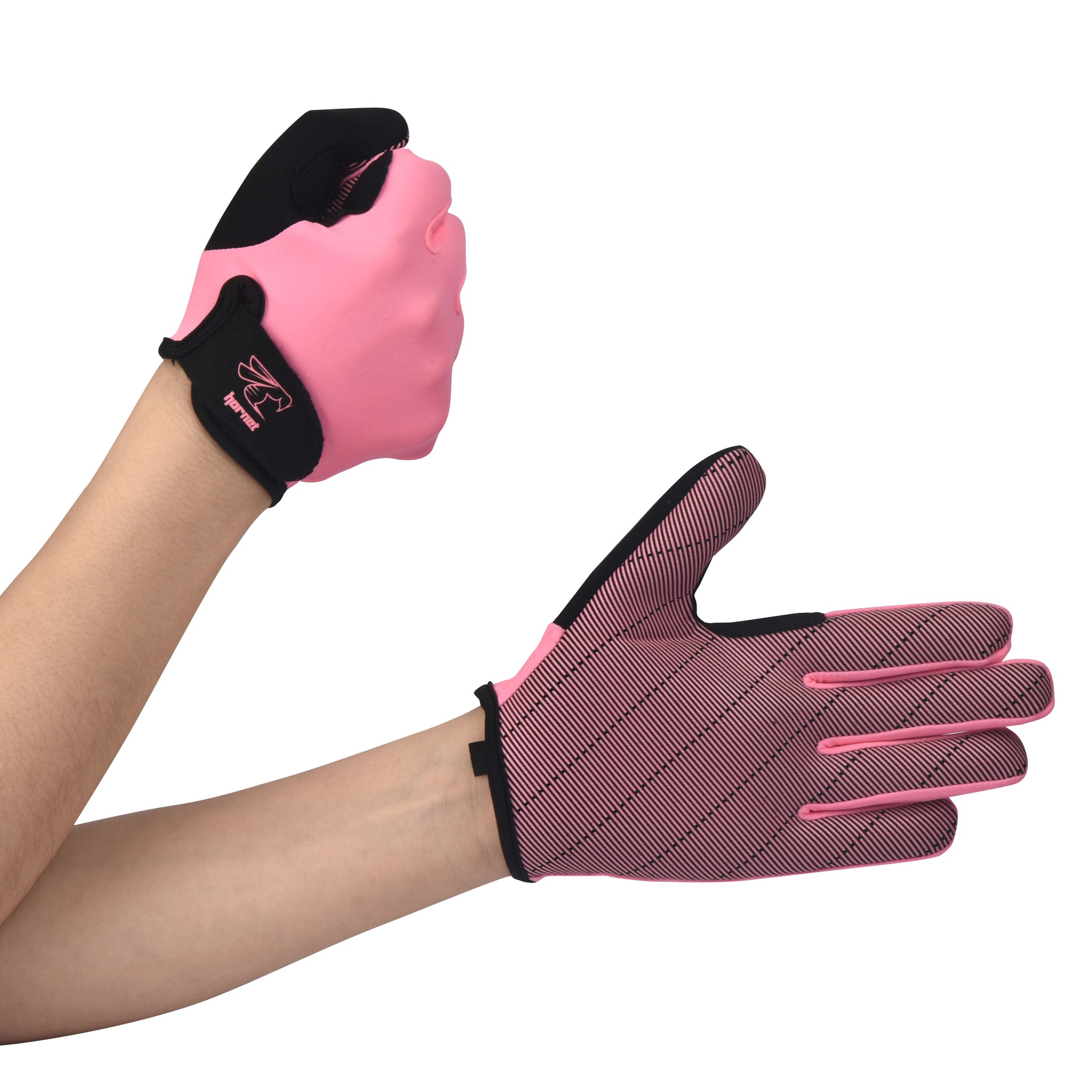 Women's Full Finger Paddling Gloves- Light Pink – Hornet Watersports