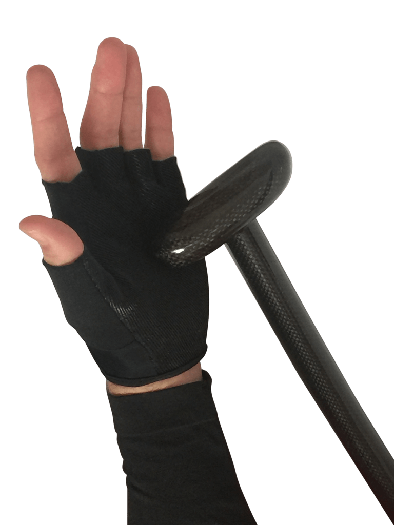 Unisex Fingerless Paddling Gloves- Black