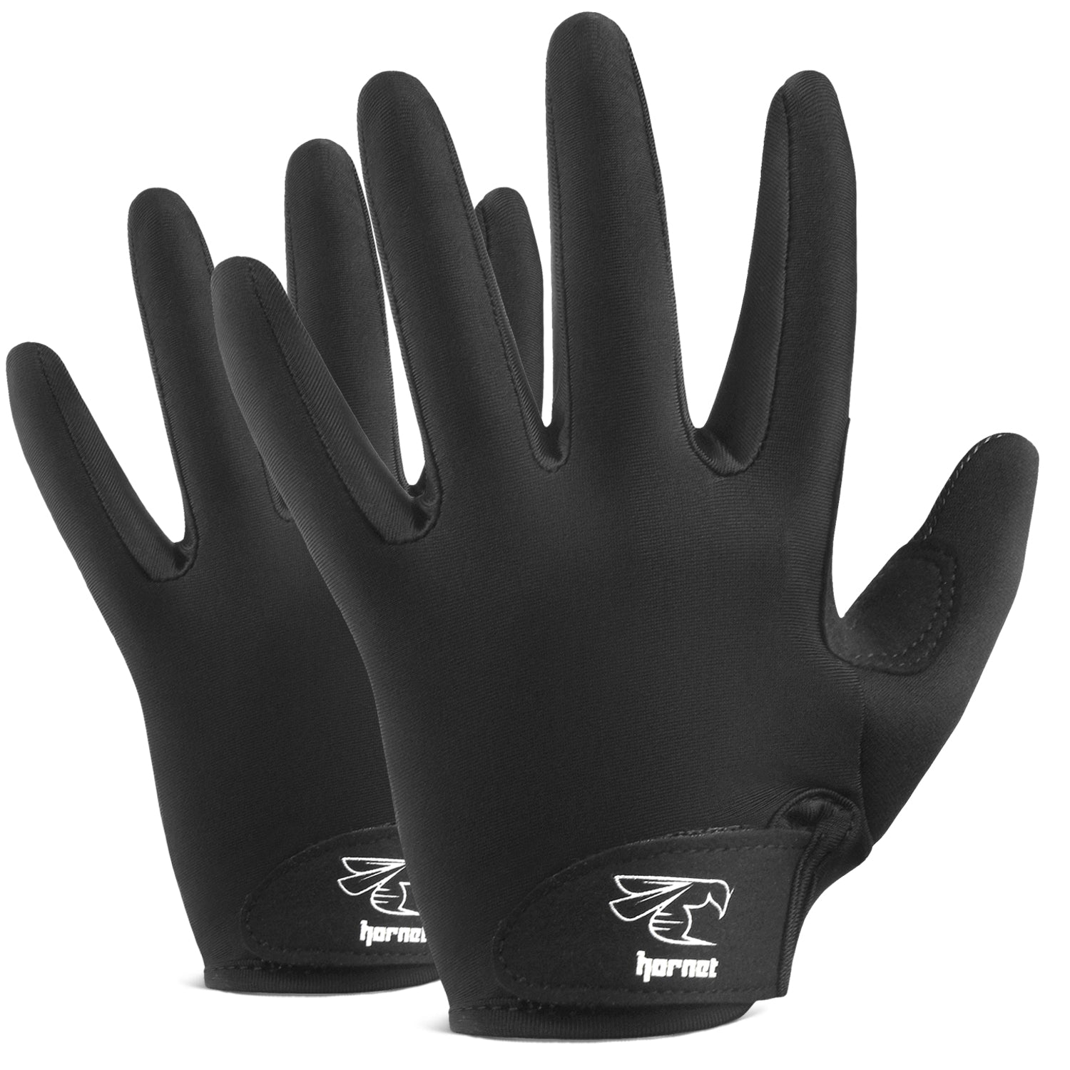 Unisex Full Finger Paddling Gloves- Black