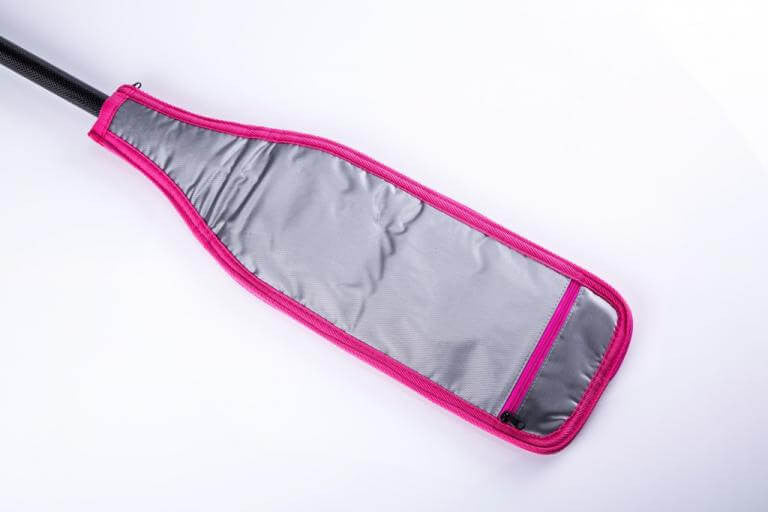 Blade Cover for Dragon Boat Paddle (Black/Pink/Silver)