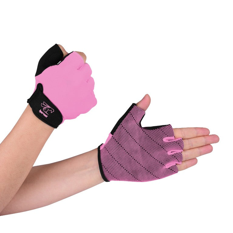 Women's Fingerless Paddling Gloves- Light Pinkj – Hornet Watersports